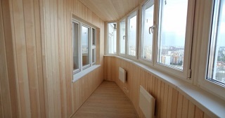 Внутренняя отделка лоджии Острогожск, цена от 208 руб. м2